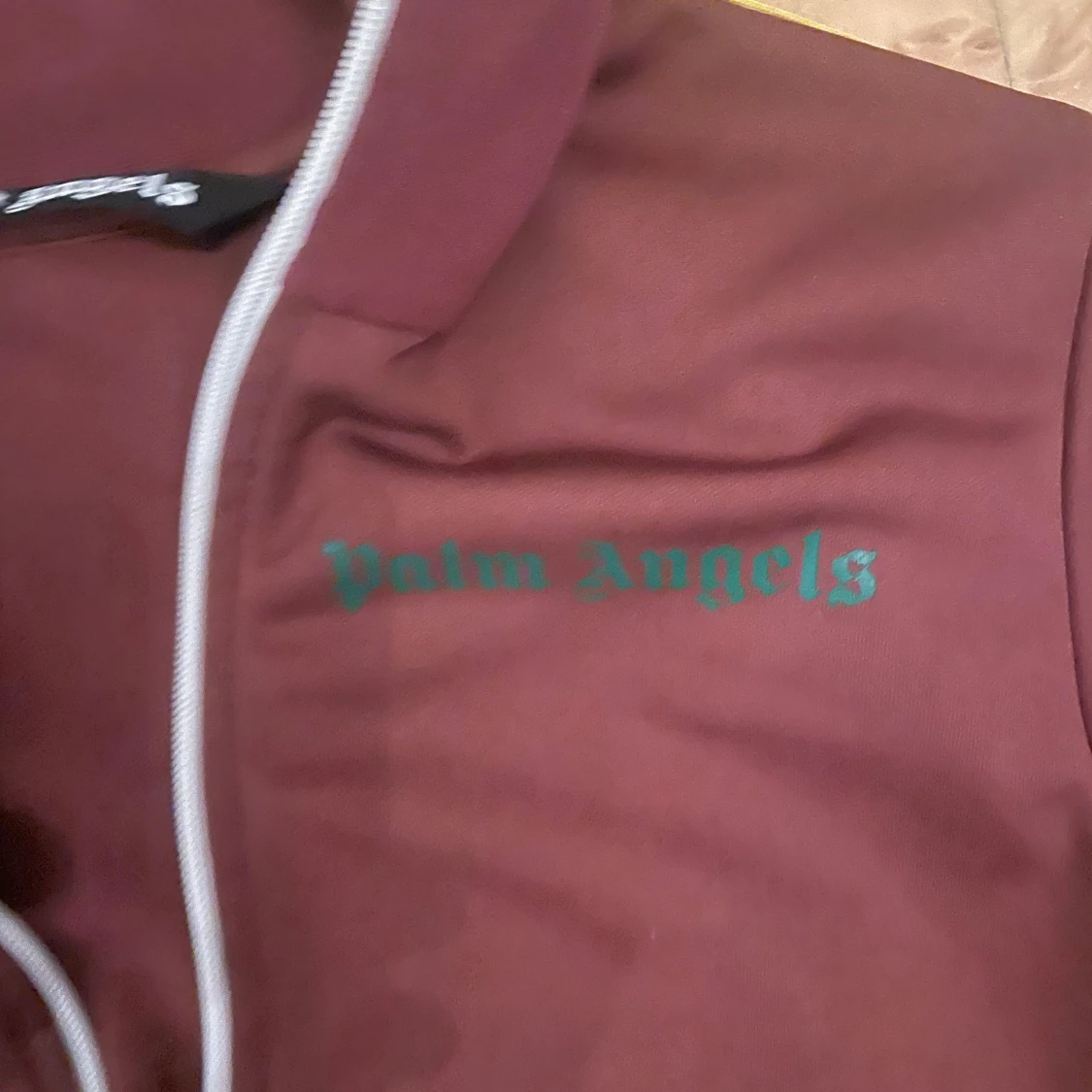 Vinröd track jacket från Palm Angels XS - 1
