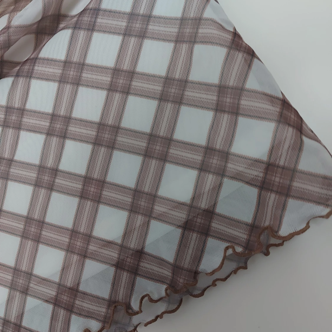 Rutig mesh kjol från H&M Divided - 2