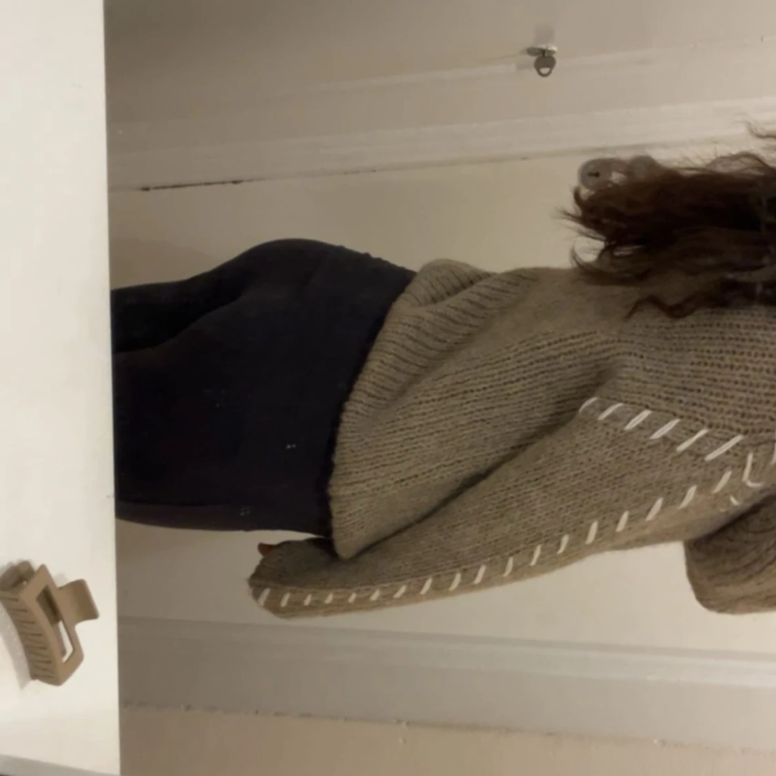 Mörkgråa yogapants   - 1