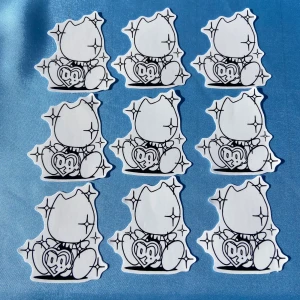 DRAINBABY stickers - 9st - 9st klistermärken med DRAINBABY motiv. Alla GTB/SBE beställningar kommer med foto + drainbaby sticker. Alla beställningar kommer med freebies!