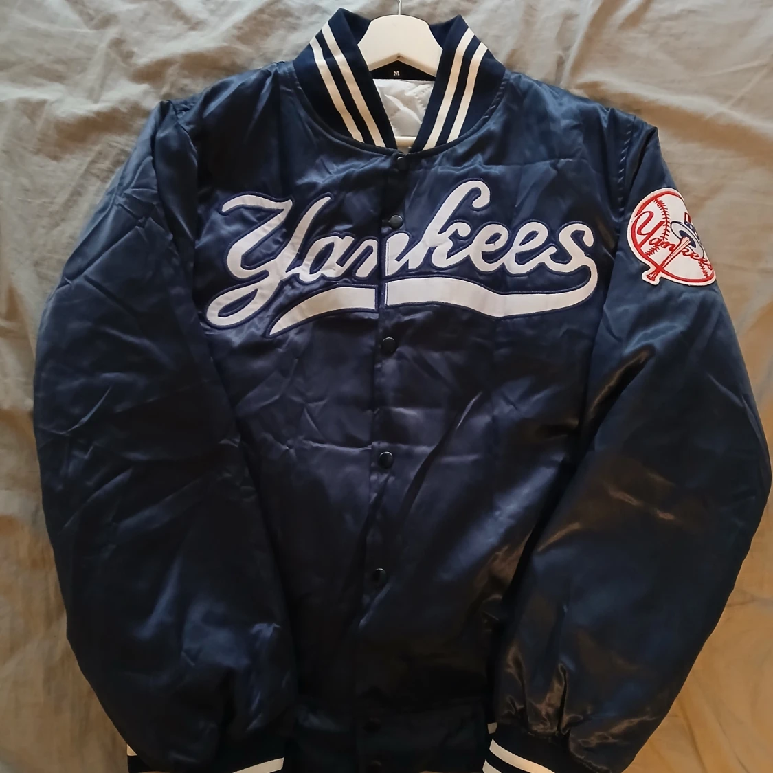 Mörkblå Yankees bomberjacka M