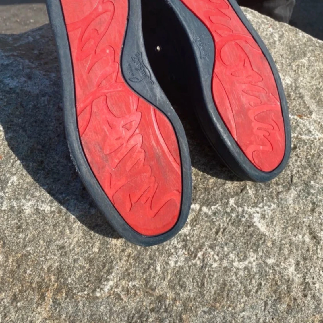 Mörkblå sneakers från Christian Louboutin - 2