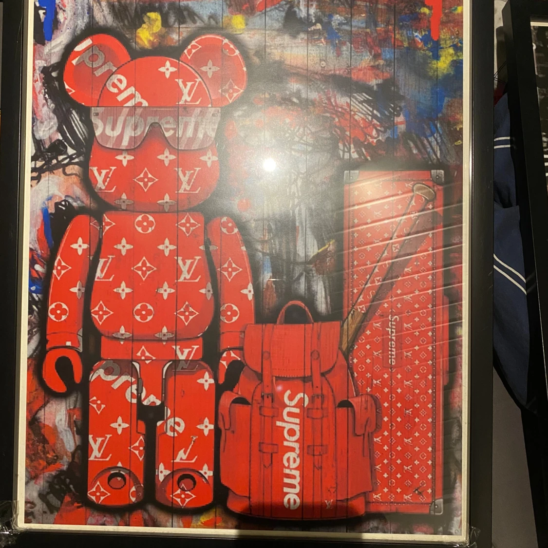 Supreme x Louis Vuitton Bearbrick Art