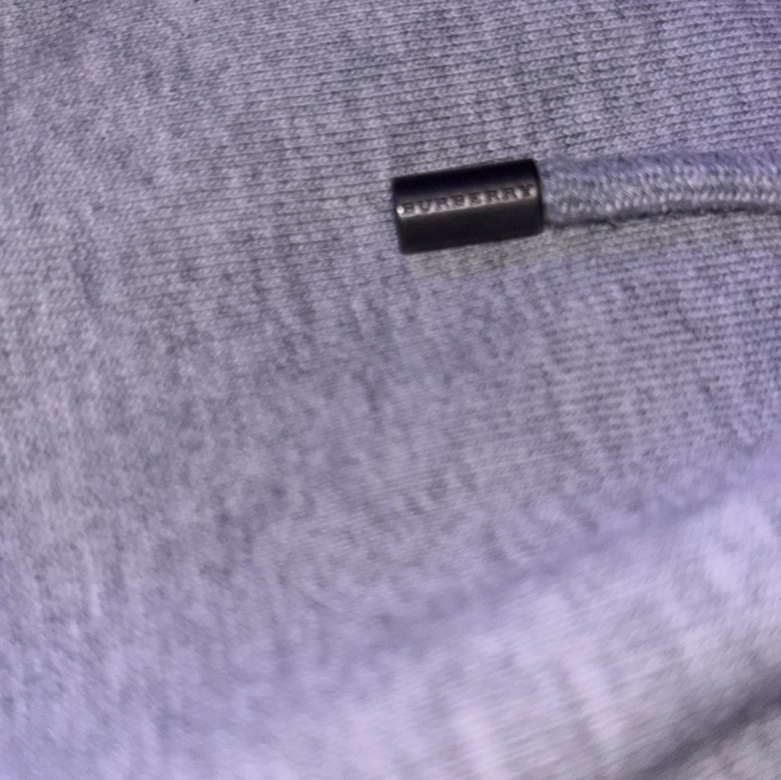 Grå Burberry zip Hodie. - 4