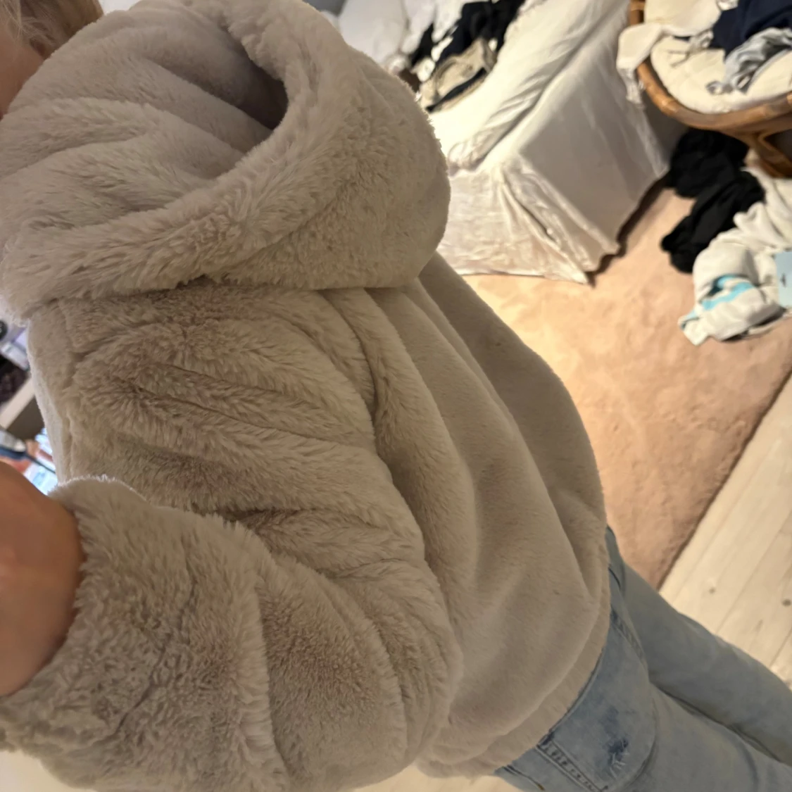 Fluffig päls jacka!❤️ - 1