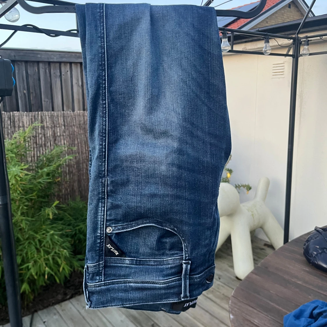 Mörkblåa Replay jeans - 3