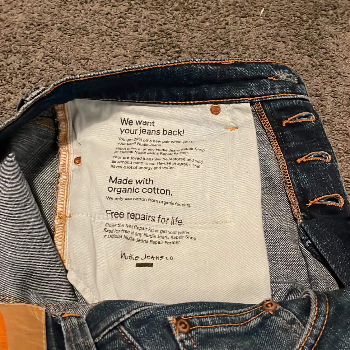 Blå jeans från Nudie Jeans Co - 3