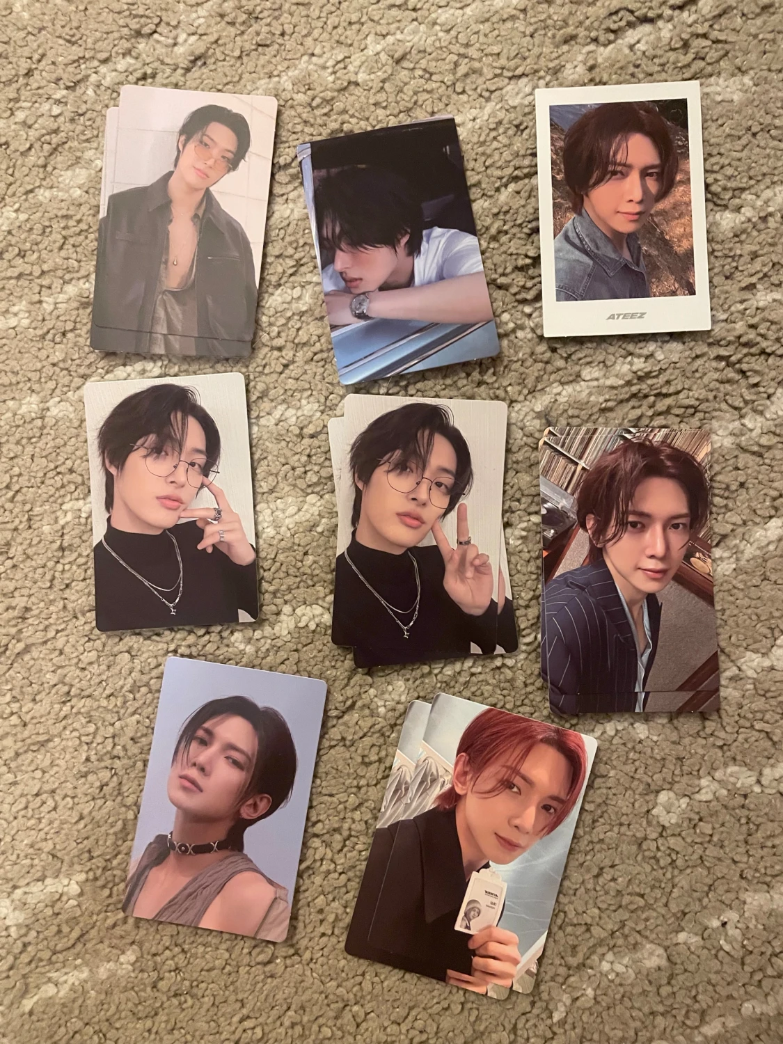 Ateez photocards golden hour pt. 3 - 3