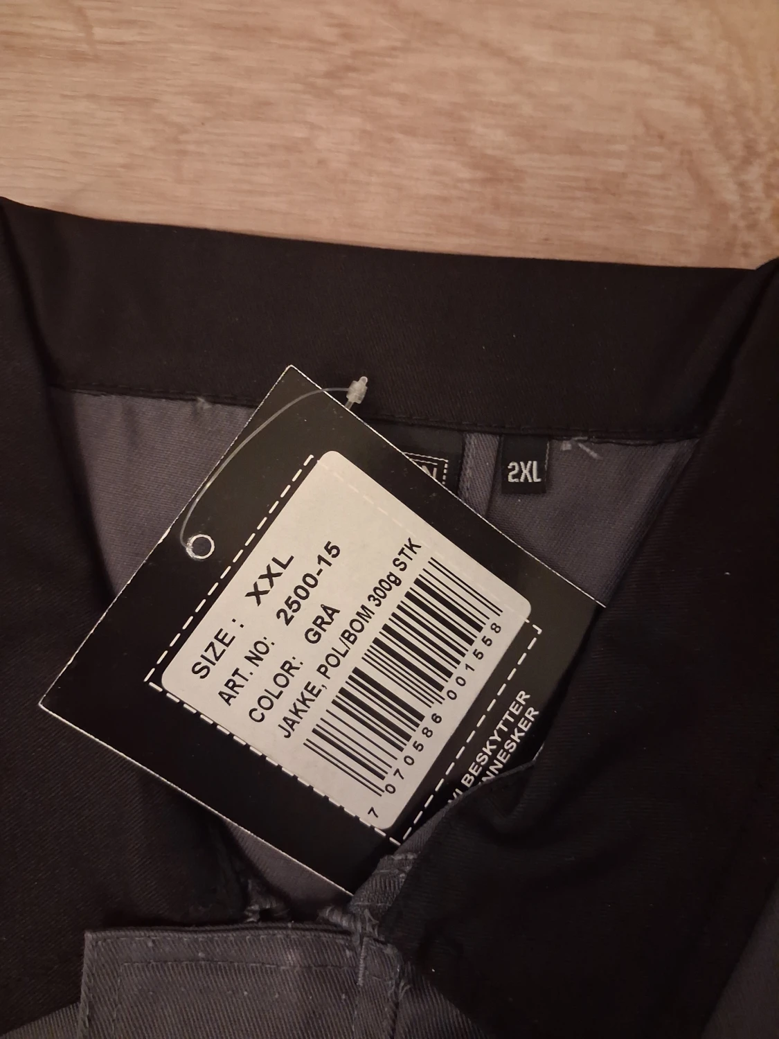 Grå arbetsjacka från Univern XXL - 6