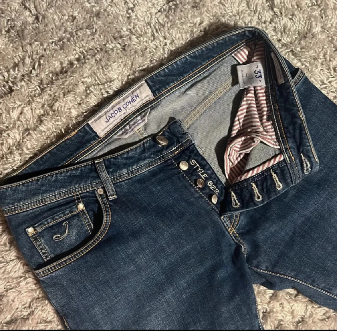 Jacob Cohën blå jeans style 622 - 1