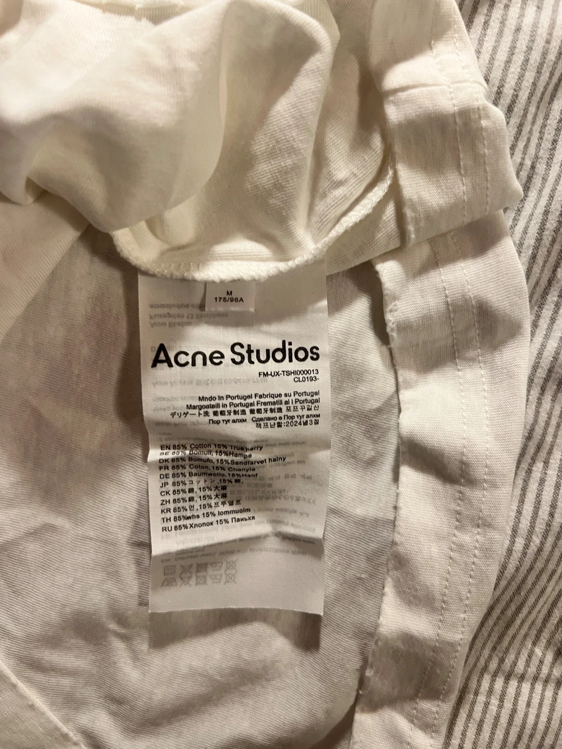 Vit långärmad Acne Studios tröja - 4