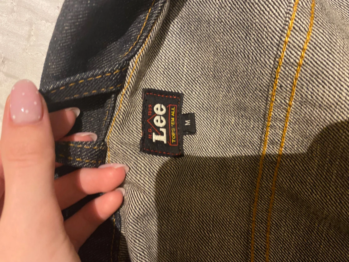 Blås Jeans Jacka från Lee - 4