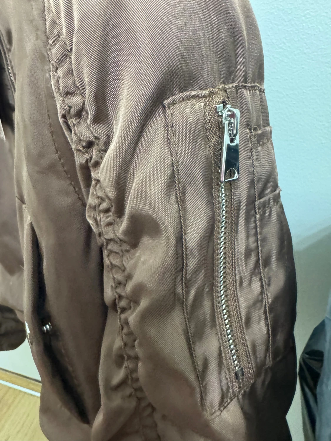 Brun bomberjacka från FB Sister XS - 1