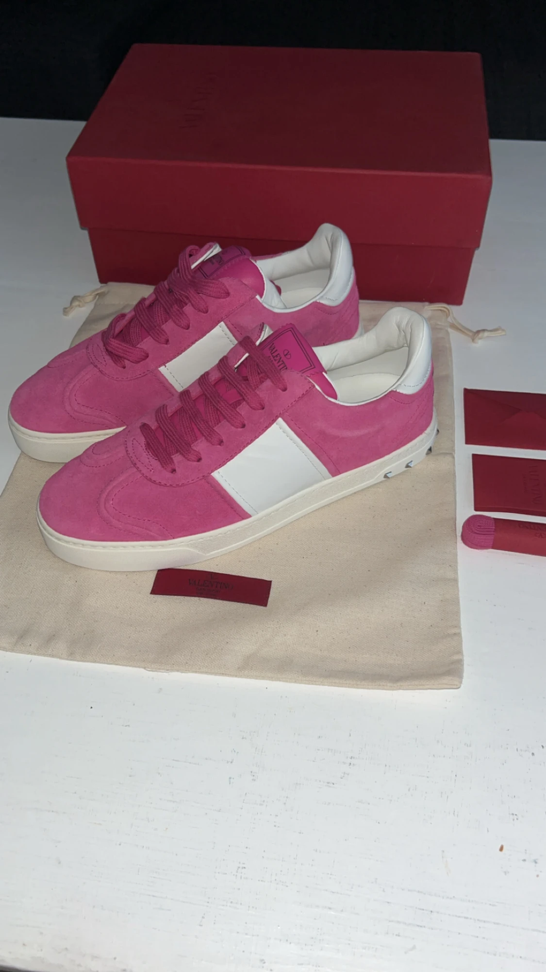 Valentino Garavani Open rosa sneakers 38 - 1