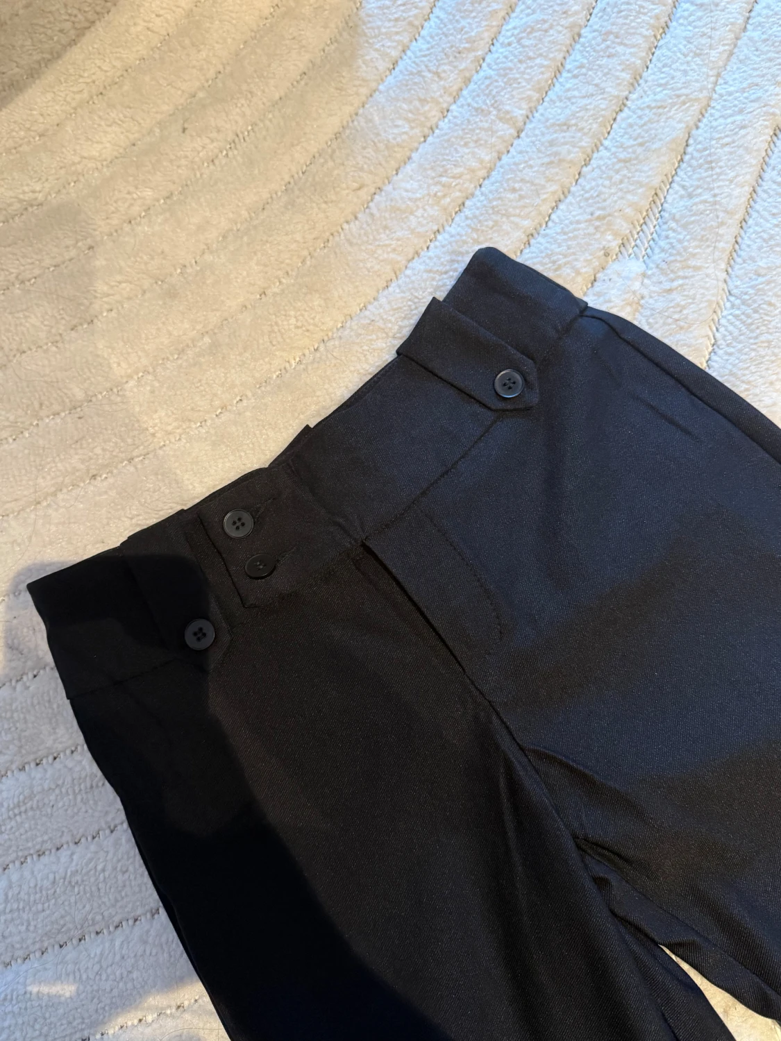 Lågmidjade kostymbyxor  - 1
