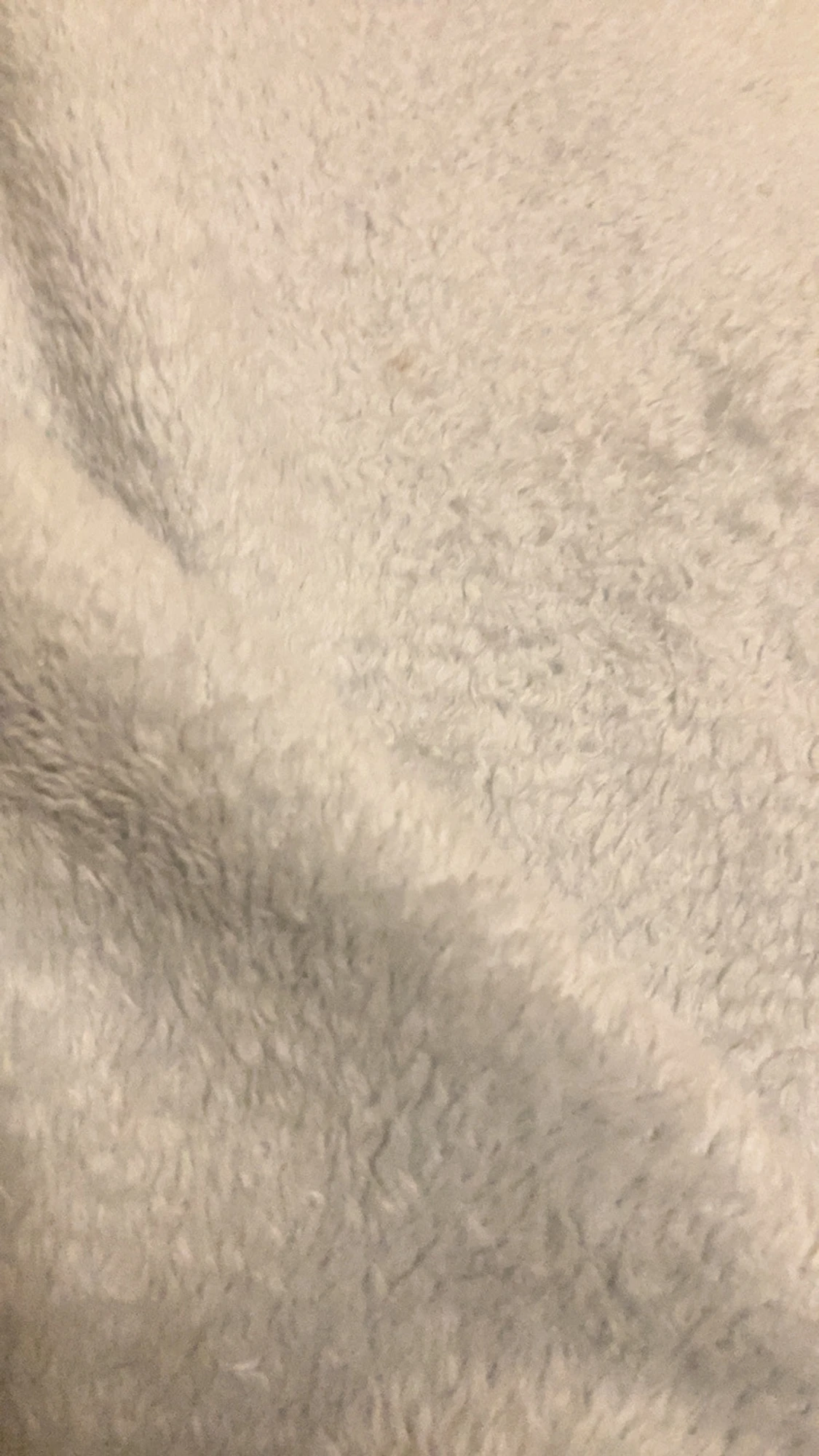 Ljusblå teddyjacka med huva och bollar - 1