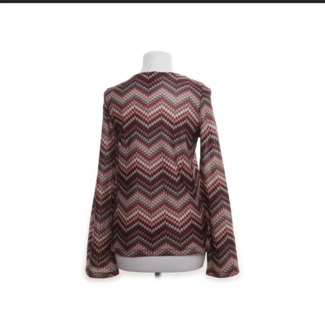 Mönstrad långärmad tröja från Lindex  - 1