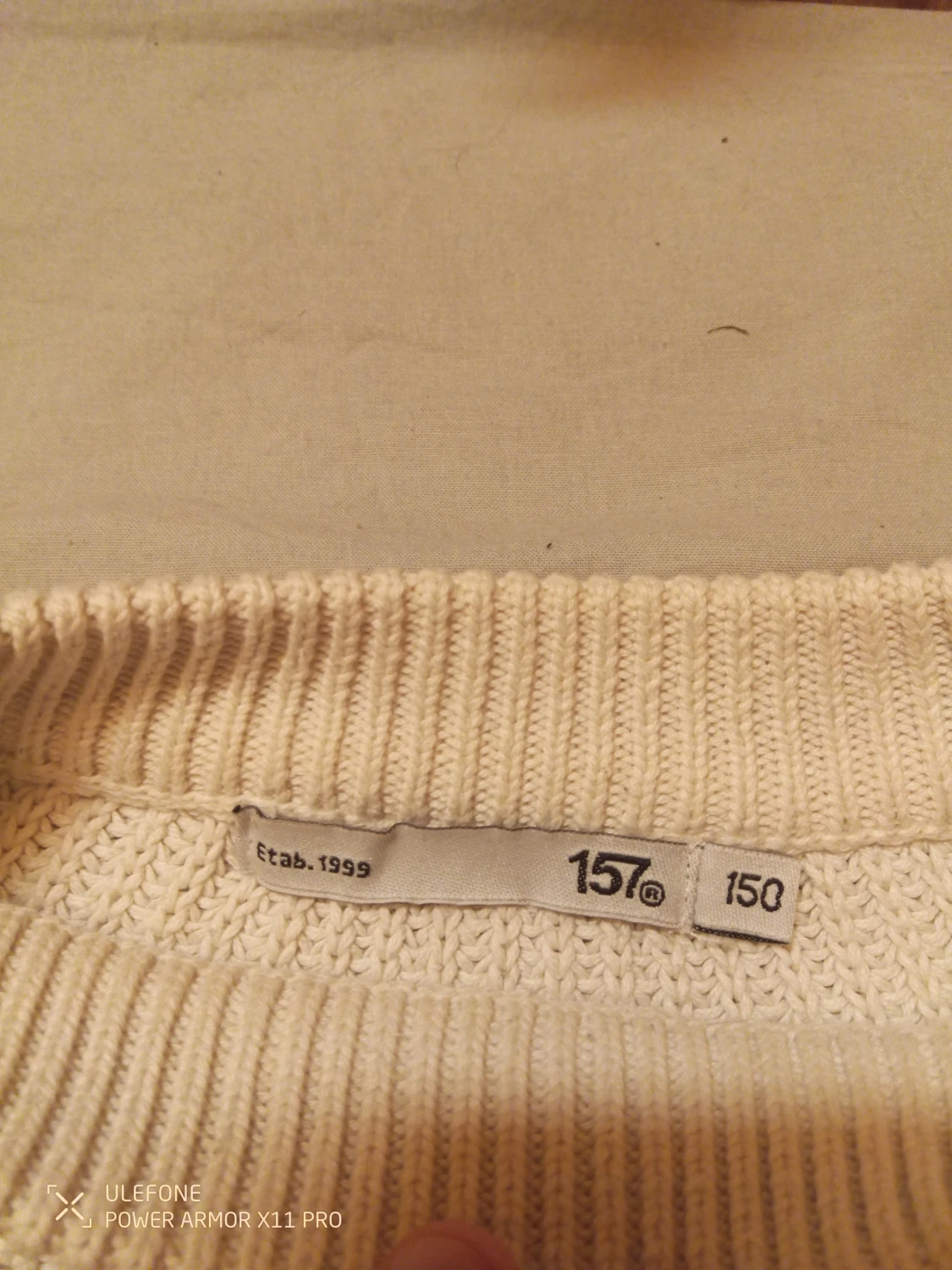 Randig stickad tröja från 157 - 2