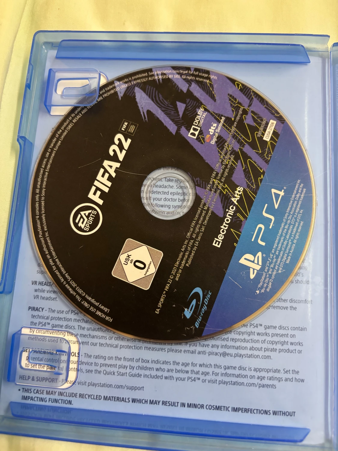 FIFA 22 & Knowledge is Power (PS4)