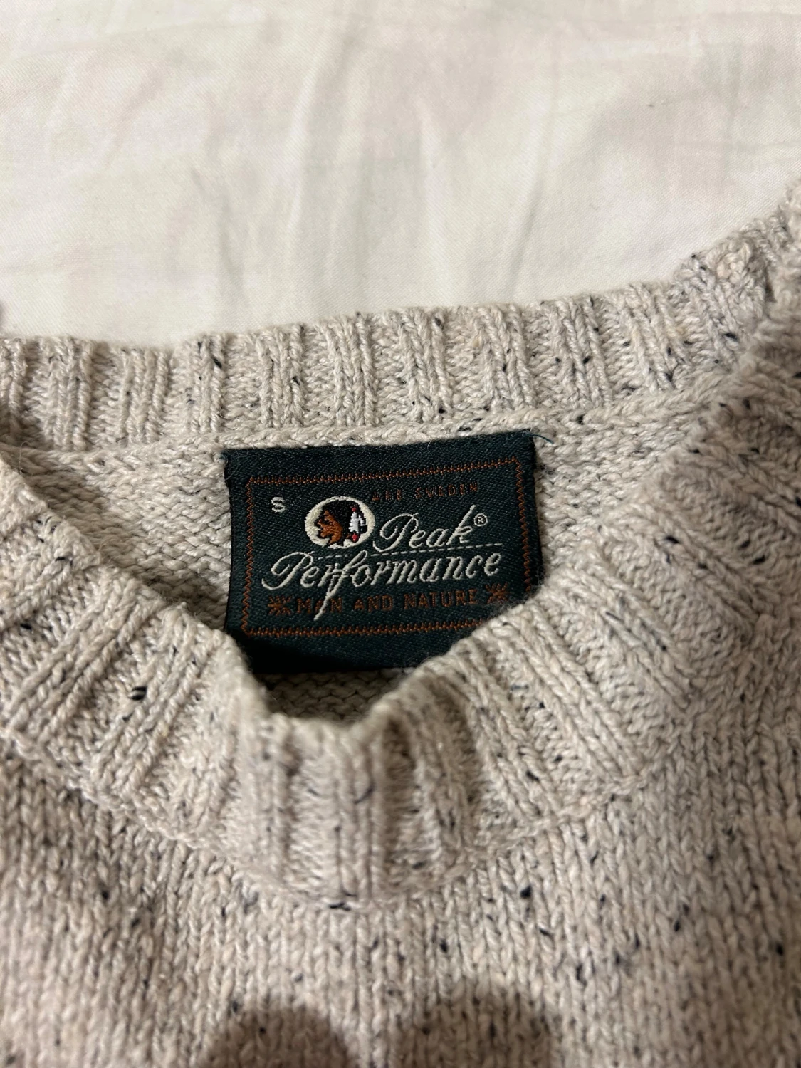 Beige stickad tröja Peak Performance - 2