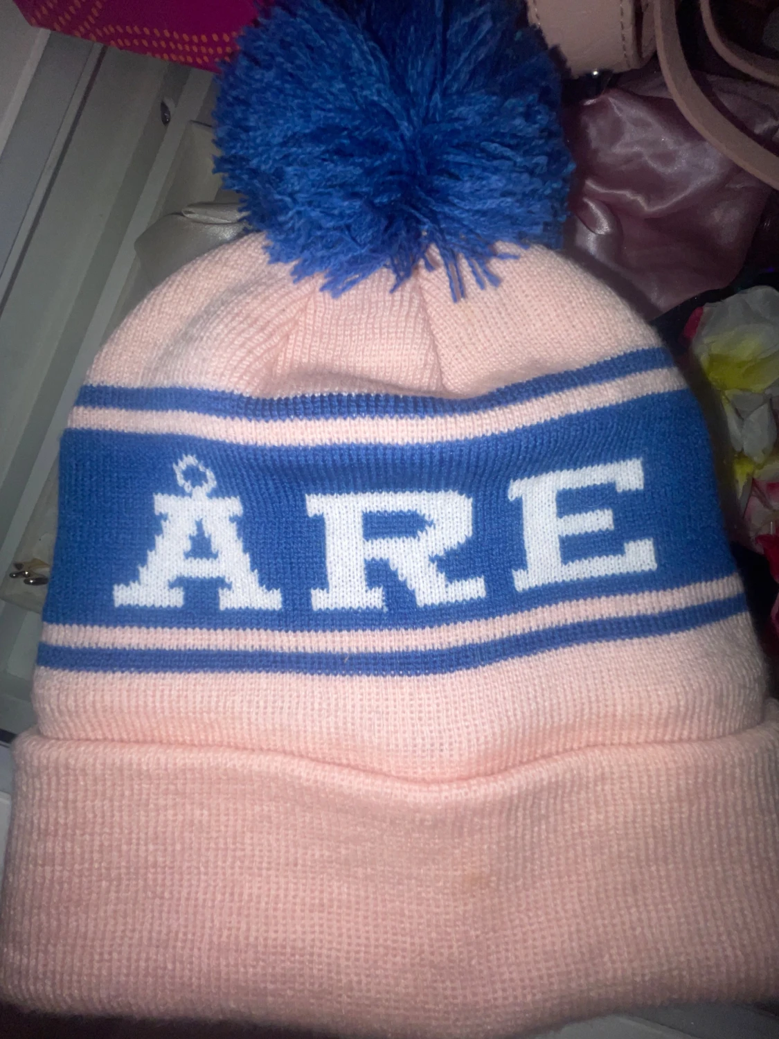 Rosa Åre mössa  - 2