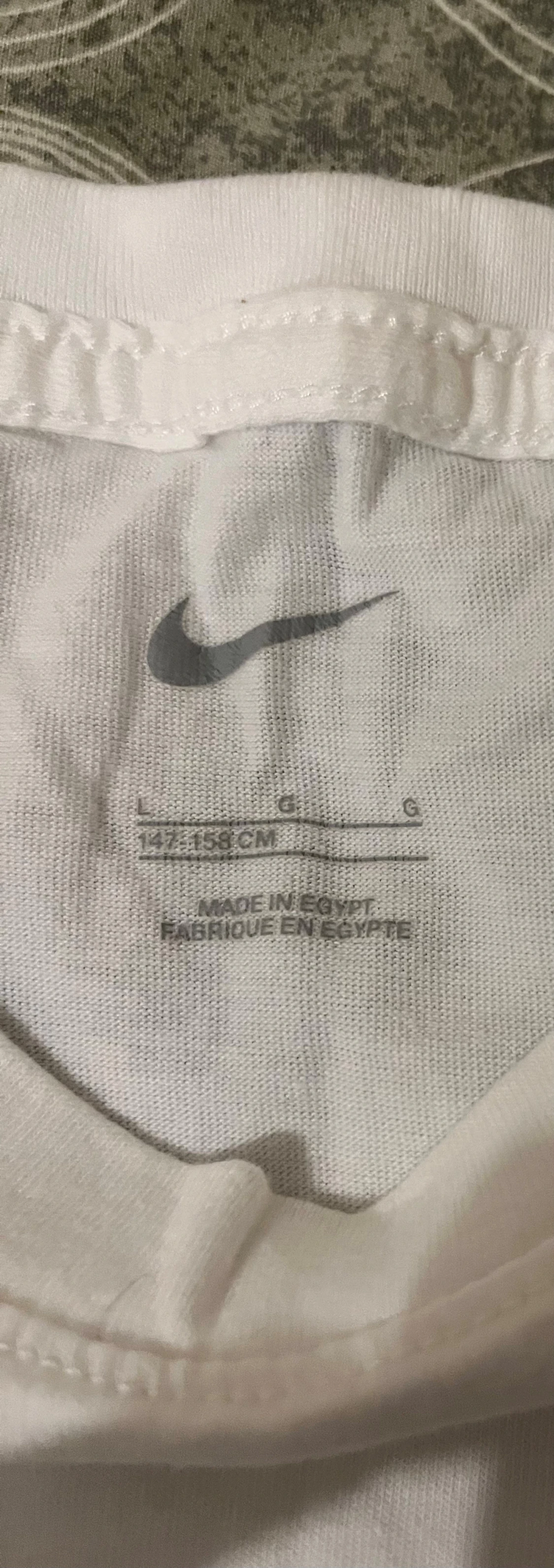 Vit Nike t-shirt med logga - 3