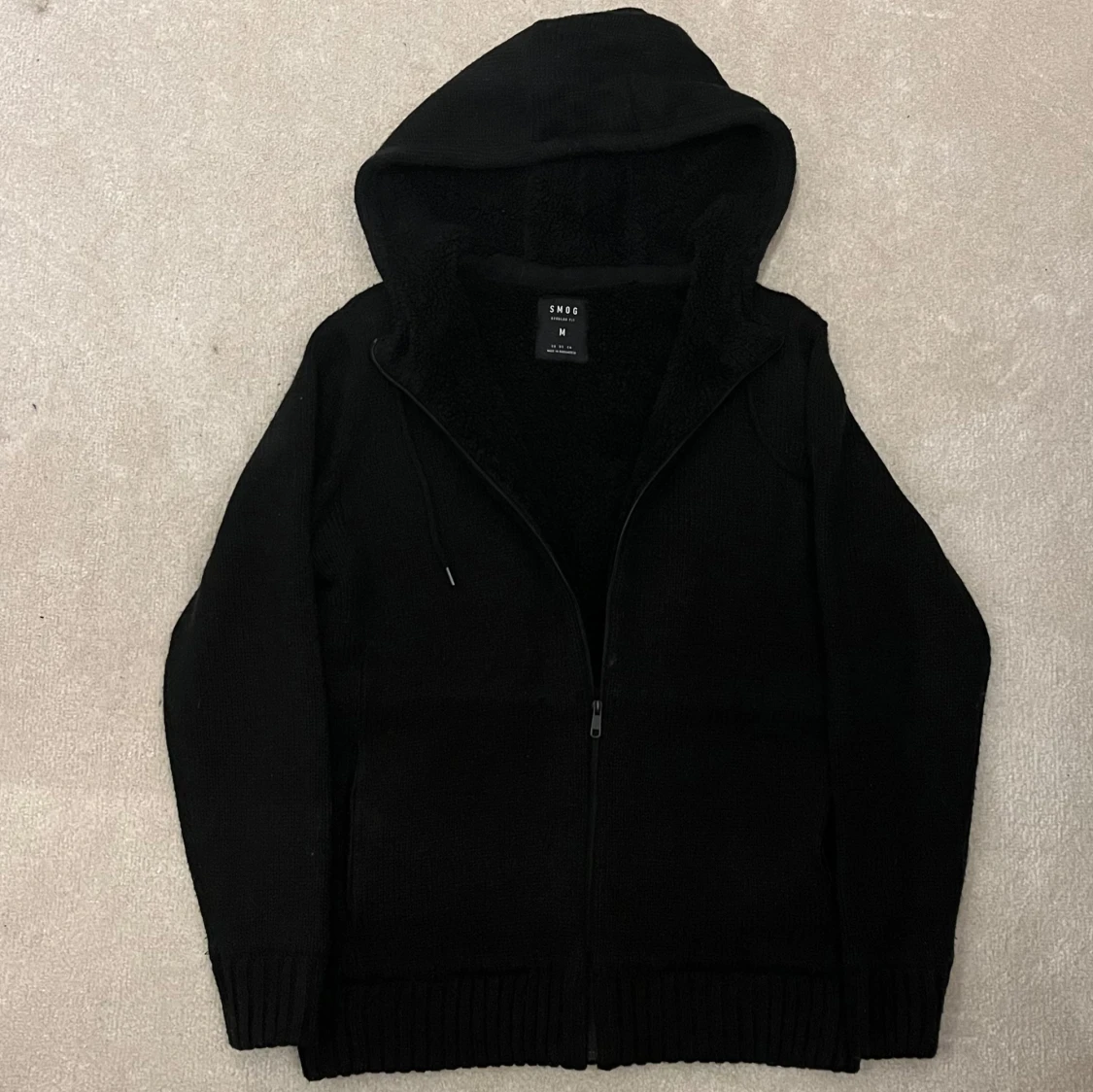 Fodrad Cardigan Jacka - 1