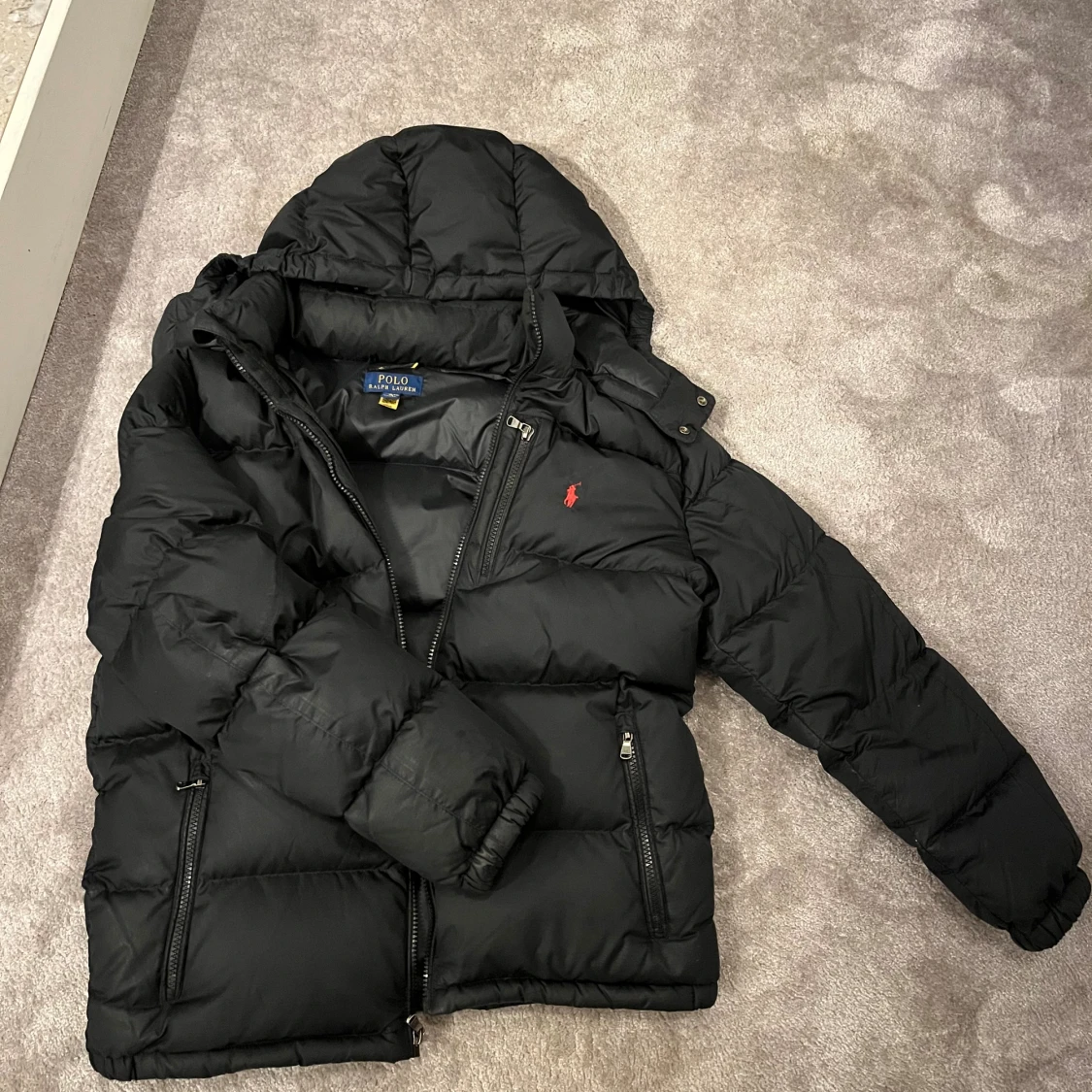 Svart pufferjacka från Polo Ralph Lauren - 3