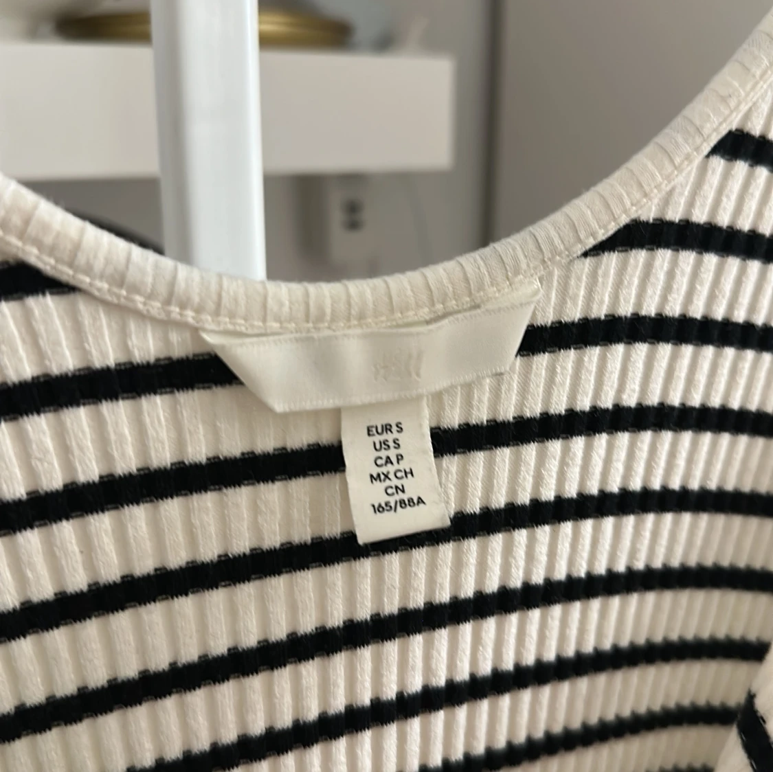 Randig ribbad långklänning H&M - 2