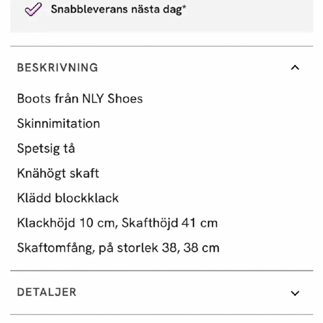 Nelly boots/stövlar stl 39 - 2