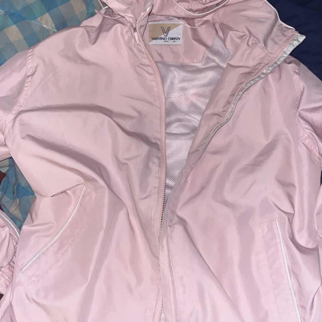 Ljusrosa  Valentino  vindjacka