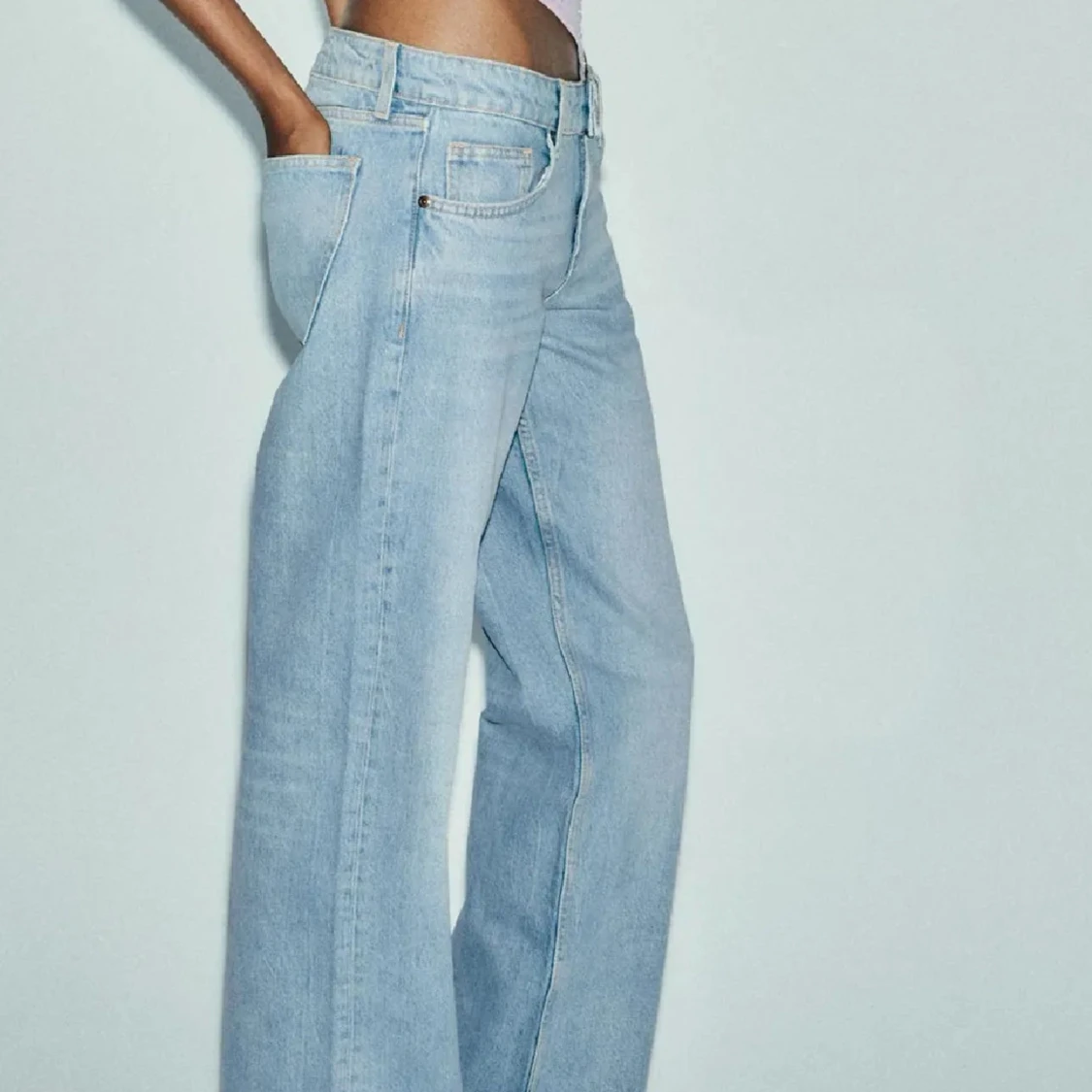 Low wide jeans Zara  - 1