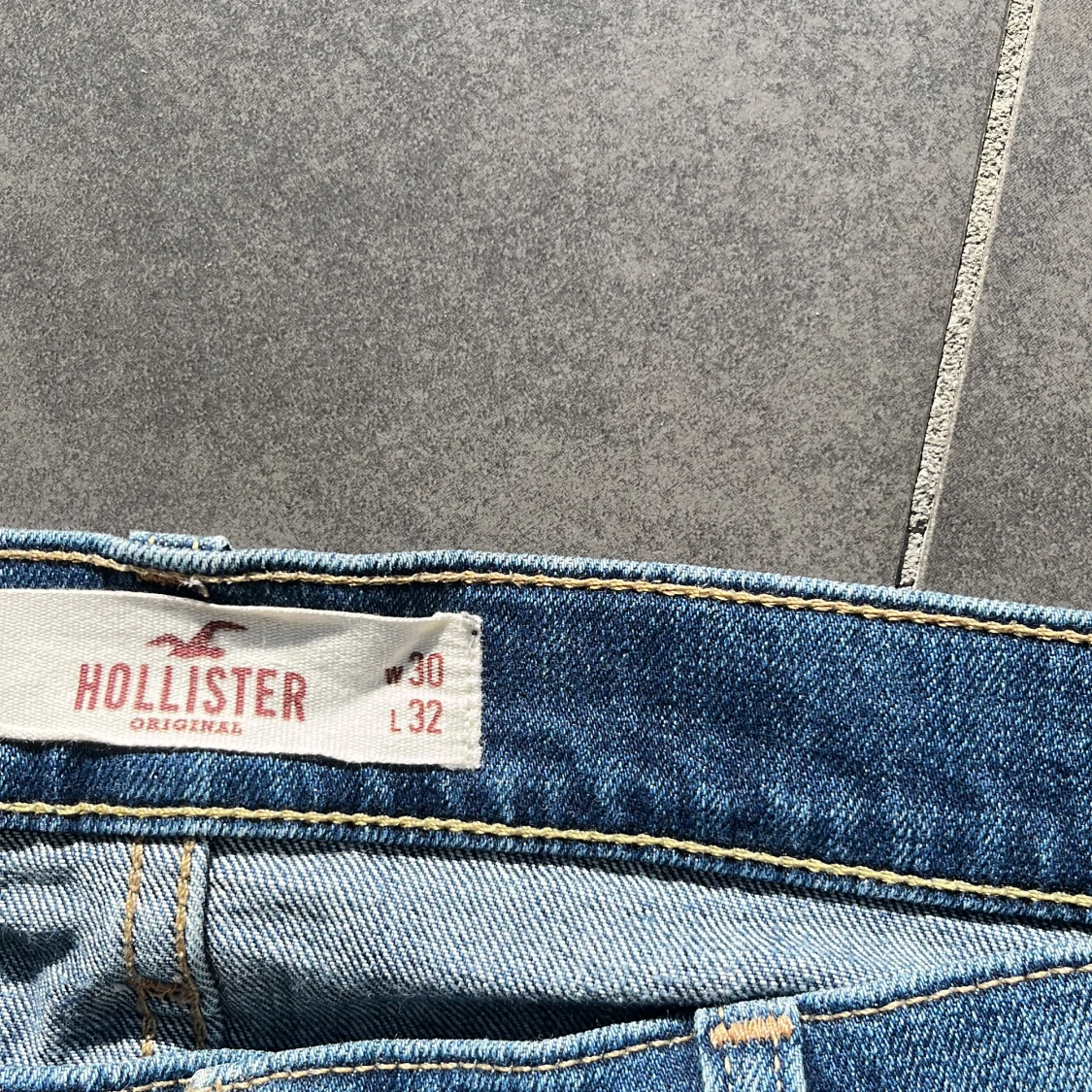 Blå jeans från Hollister - 3