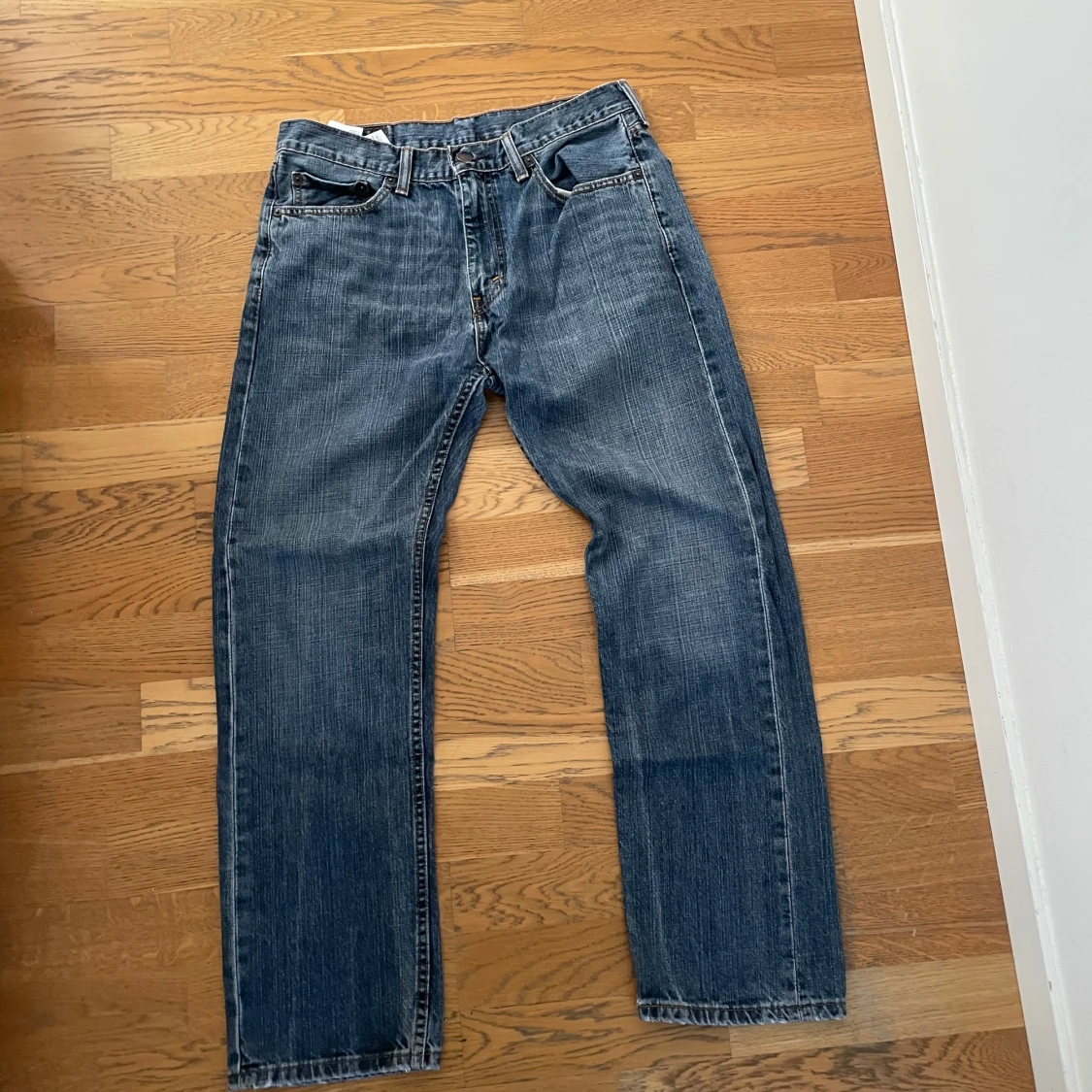 Levi's 505 blå jeans straight fit
