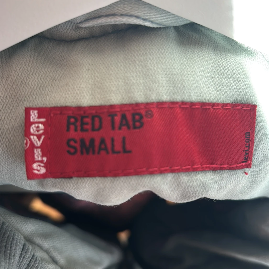 Grå Levi's Red Tab jeansjacka S - 3