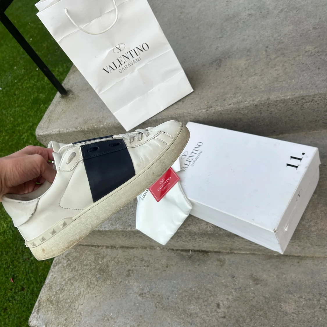 Valentino Garavani vita sneakers - 1