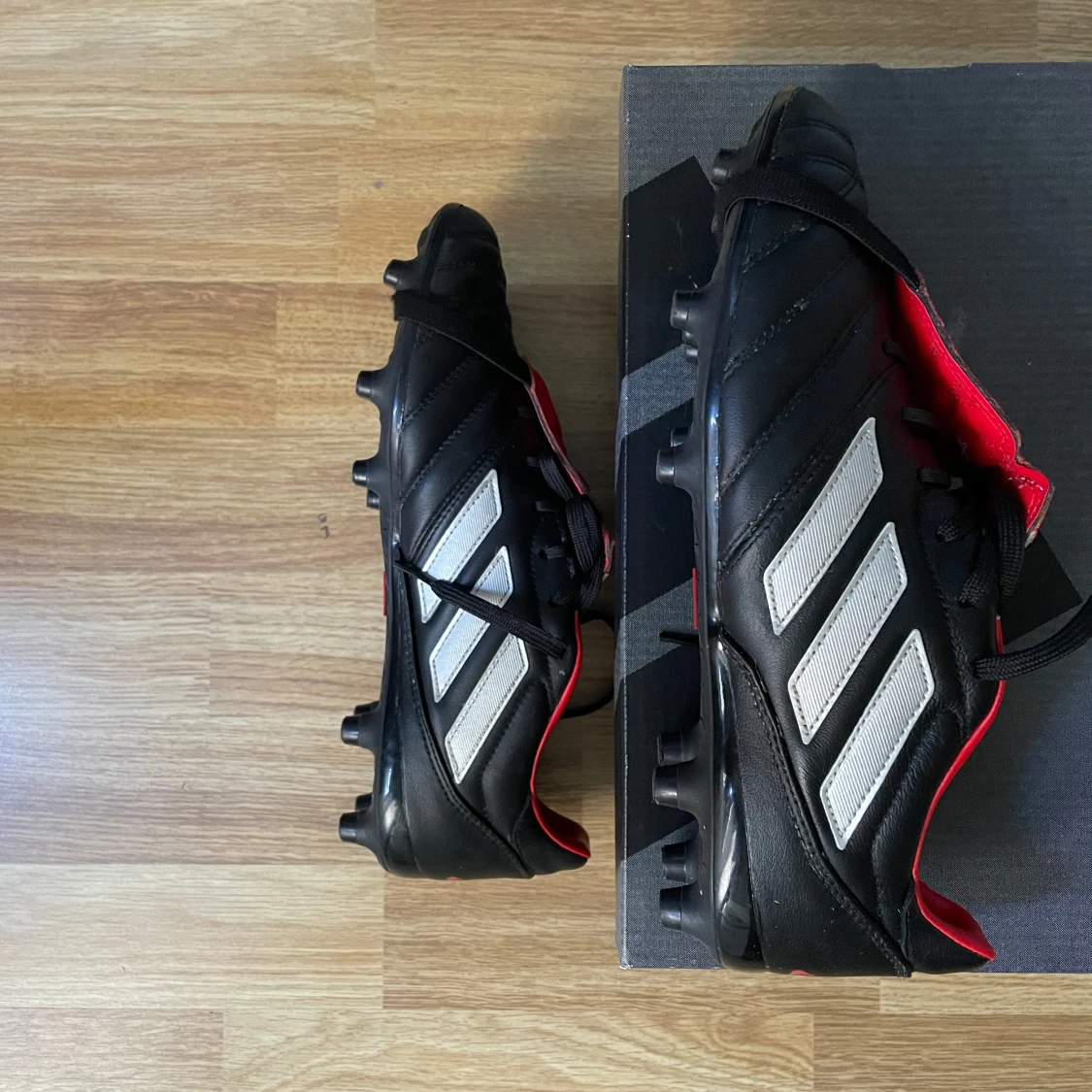 Adidas Copa Gloro FG fotbollsskor svart/röd - 4