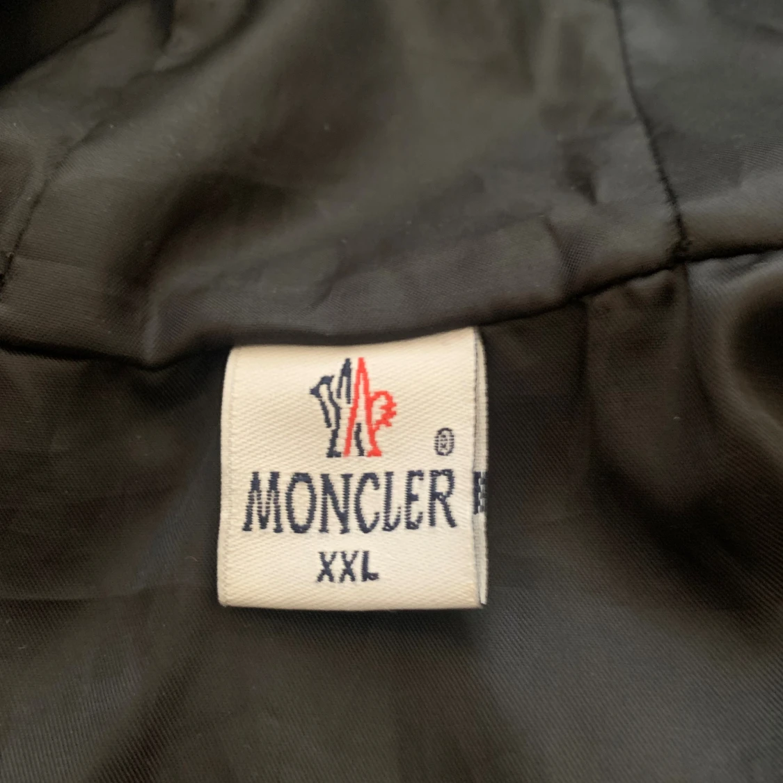Svart vindjacka från Moncler XXL - 2