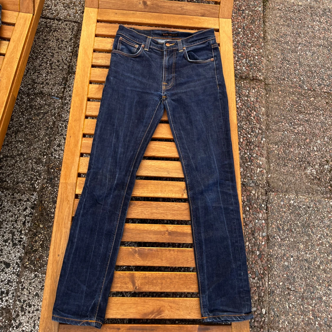 Mörkblå jeans från Nudie Jeans - 1