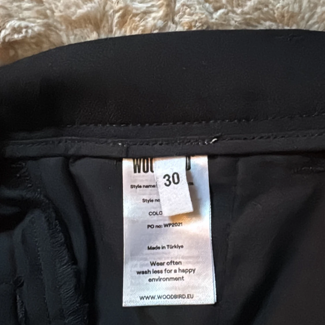 Svarta kostymbyxor från Woodbird - 2