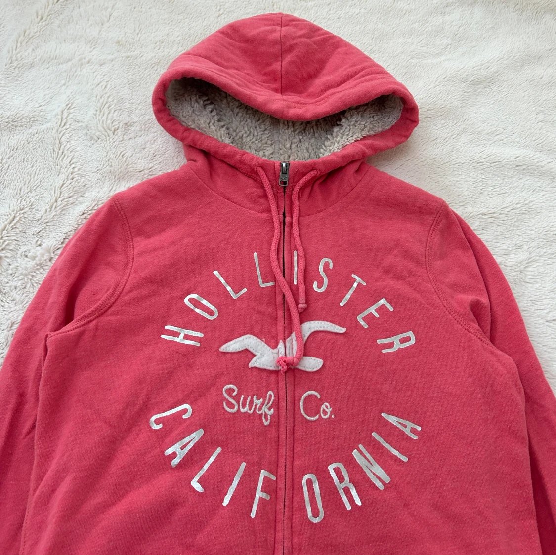 Hollister zip med foder - 2