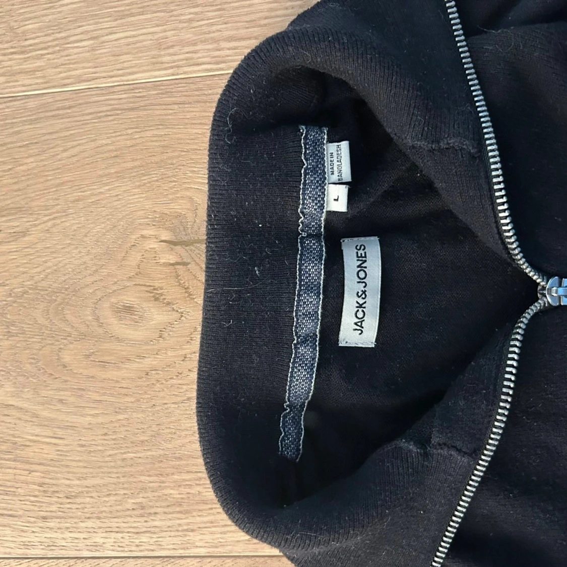 Svart halfzip  - 2