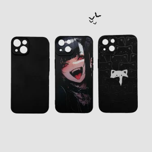 Mobilskal 🖤 - En bundle med 3 stycken mobilskal till iPhone 13! 🖤📱🗡️Sparsamt använda (+ rengjorda) 😌Köp nu 💌