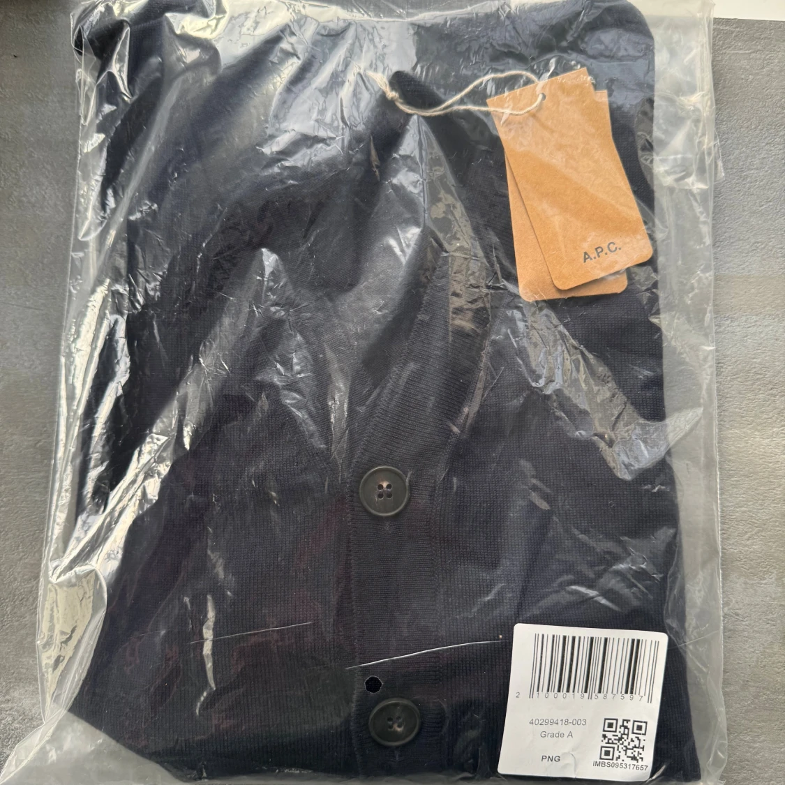 Mörkblå kofta från A.P.C.  - 2