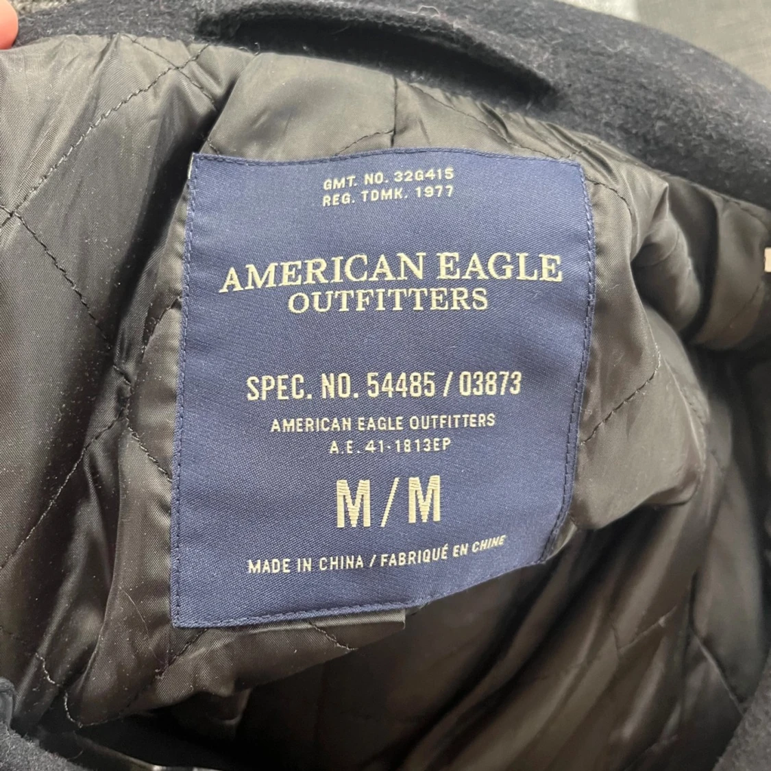 Svart skepparkavaj från American Eagle - 2