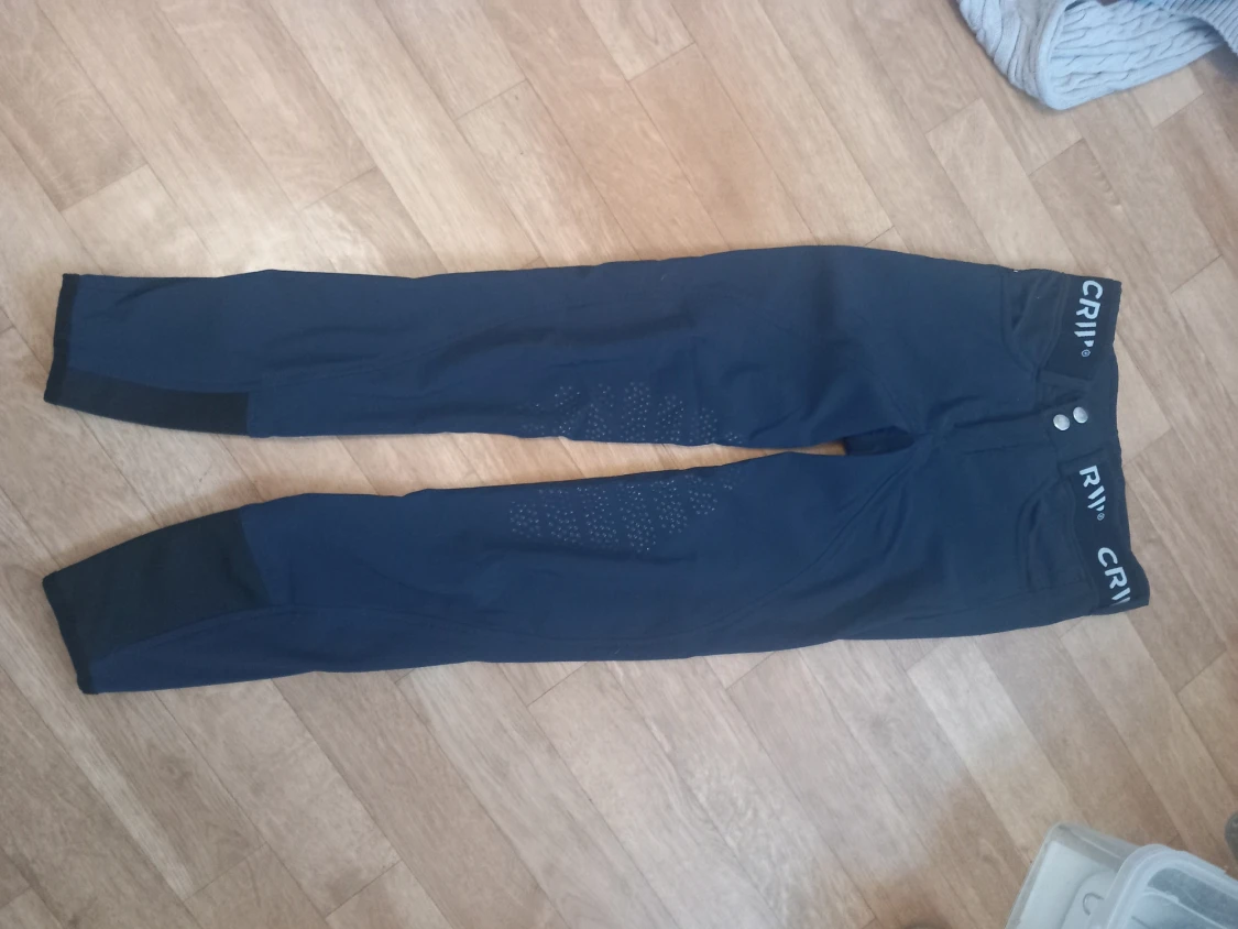 Mörkblå ridbyxor från CRW Grip - 3