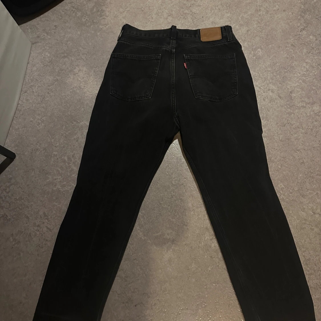 Svarta Levi's 505 jeans slim straight fit - 1