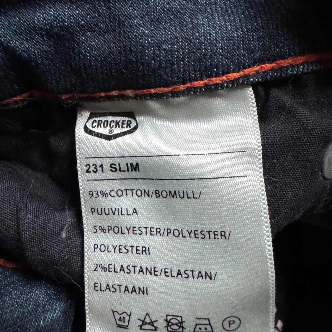 Crocker blå bootcut jeans - 4