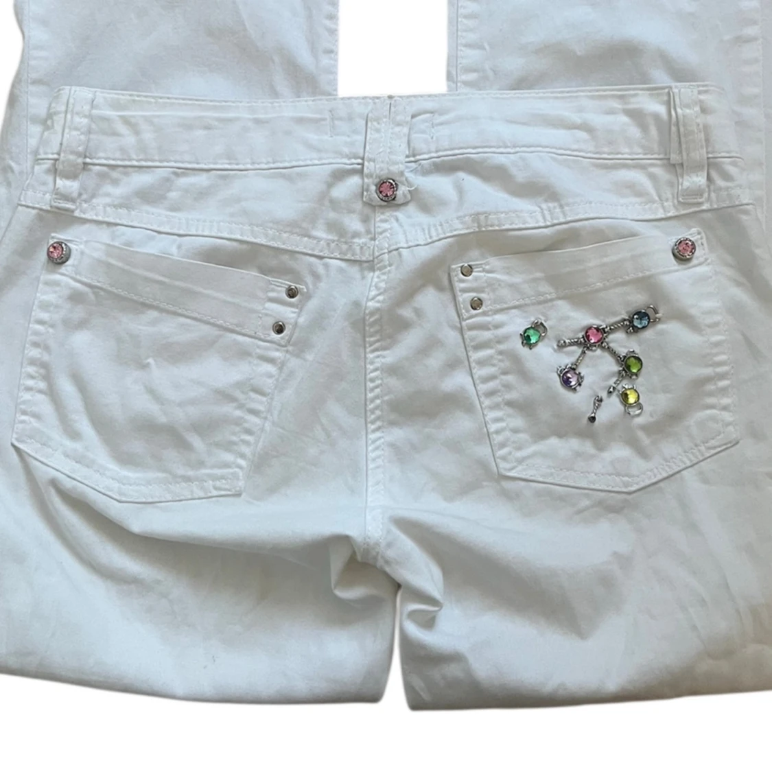 Vita bootcut jeans från Dolce & Gabbana - 2