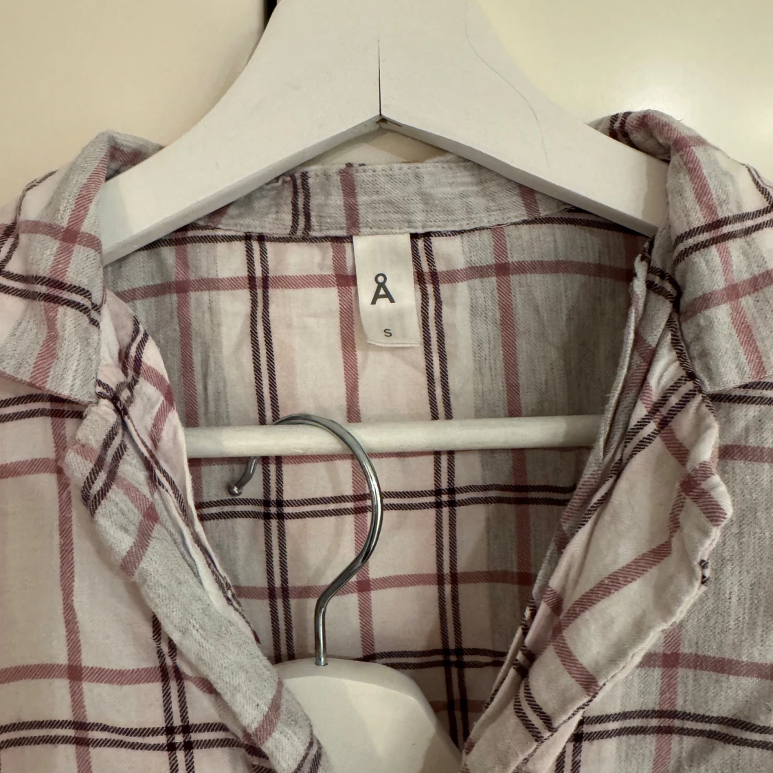 Rutiga pyjamas från Åhléns, stl S - 2